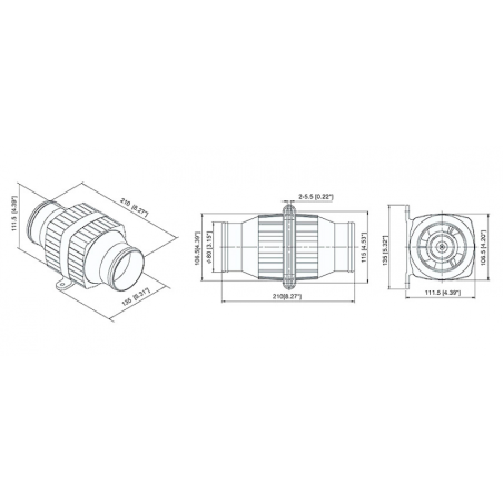 ELETTROVENTILATORE 12 V.