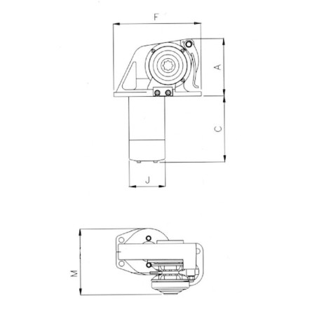DORADO 800W 12V  BARBOTIN MM 6