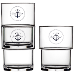 BICCHIERI IMPILABILI Ø CM 7 X 9H - SET 12 PEZZI