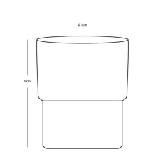 BICCHIERI IMPILABILI Ø CM 7 X 9H - SET 12 PEZZI 2