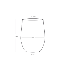 BICCHIERI DA BIBITA Ø CM 9 X 13H - SET 6 PEZZI 2