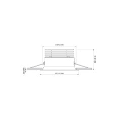 FARETTO AD INCASSO CRISTIAN 7W 2