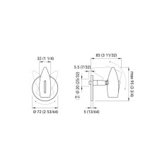 FARETTO ORIENTABILE NICOLE 2