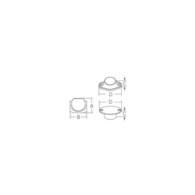 FERMAPORTE INOX 316 ORIENTABILE