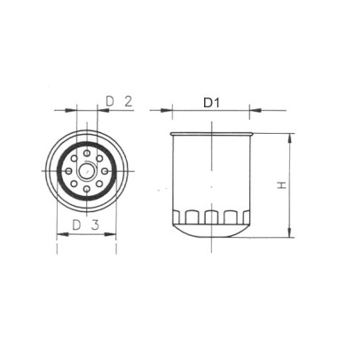 FILTRO GASOLIO VOLVO RIF.OR.3583443
