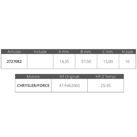 GIRANTE FORCE 2T 25-35 HP