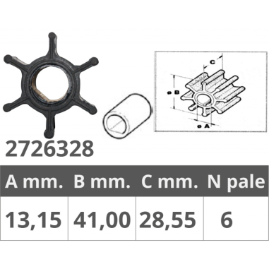 GIRANTE HONDA 4T 5-7,5-8-10 HP