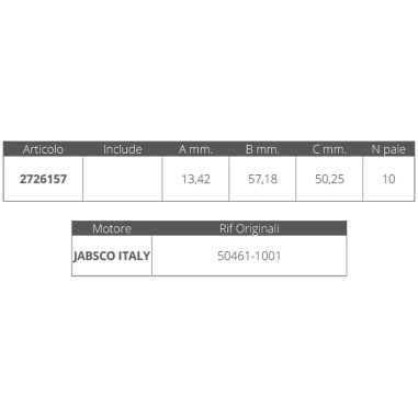 GIRANTE JAB. RIF. OR.50461-1001
