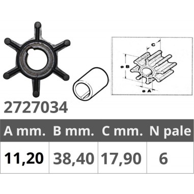 GIRANTE JOHNSON/EV. 2T 1,5-2-4-6 HP