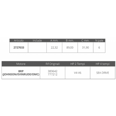 GIRANTE JOHNSON/EV. 2T V4-V6